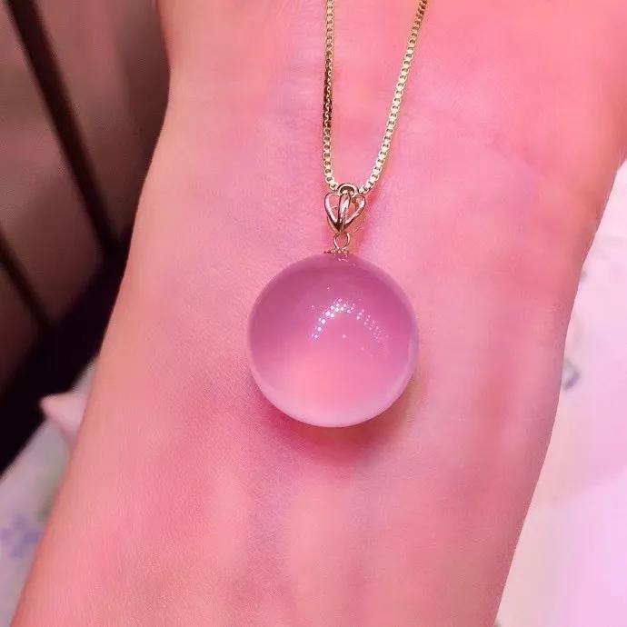 粉水晶王者,冰种粉晶和星光粉晶