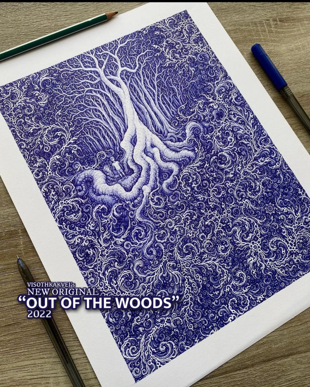 简单治愈强迫症画,让密集恐惧症非常难受的画