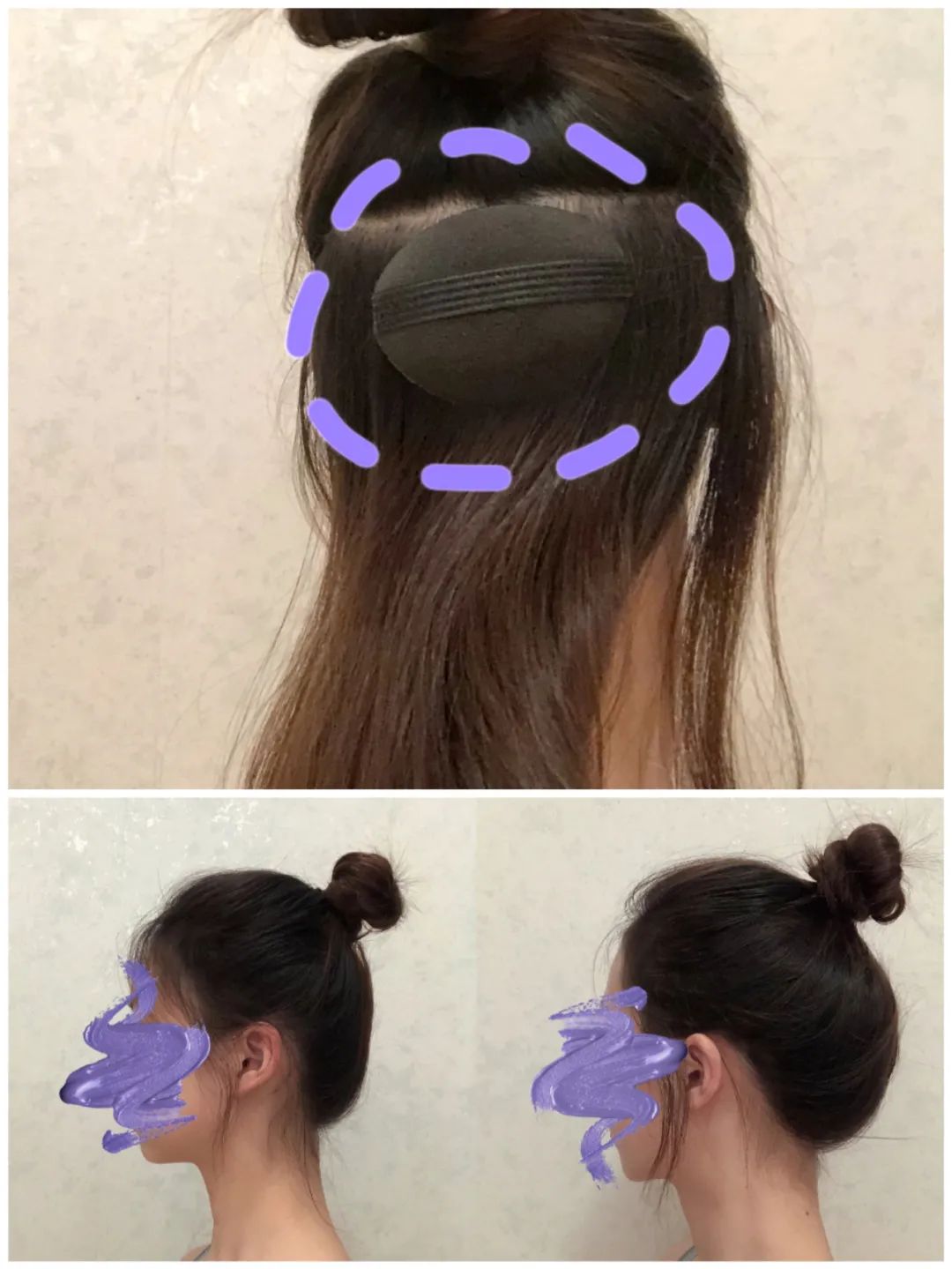 圆脸怎么扎显脸小,圆脸扎发显脸小