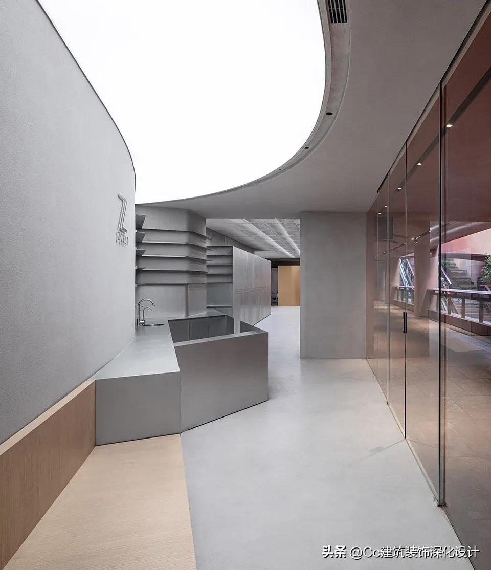 会议室光幕照明系统软膜天花,天花板灯透明层是什么材料