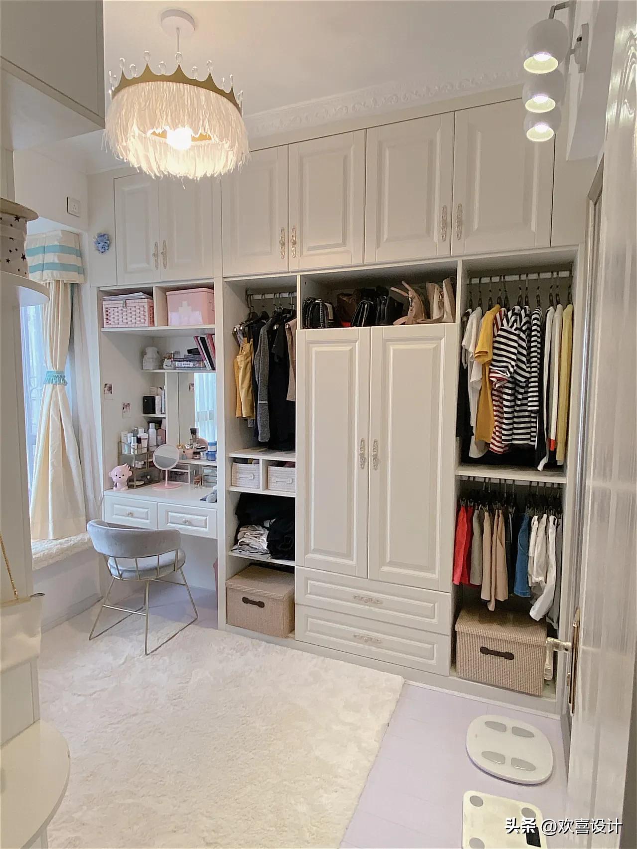 衣帽间门效果图大全2020款,30款衣帽间分享