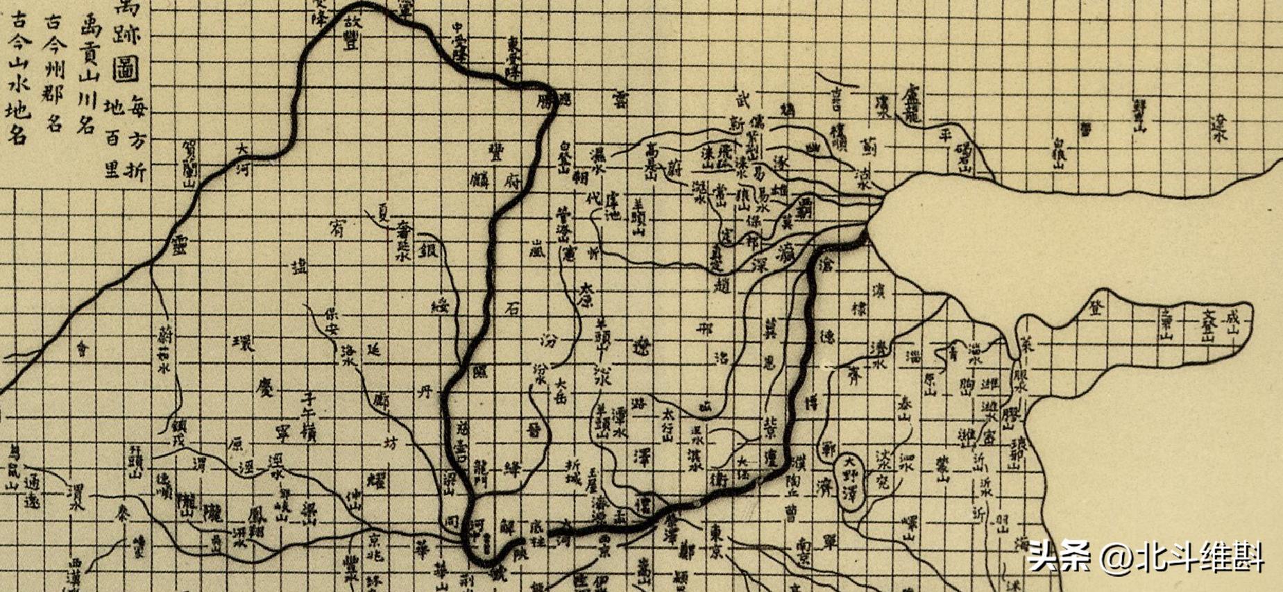 宋朝地图绘画方法图,宋朝世界地图全貌手绘
