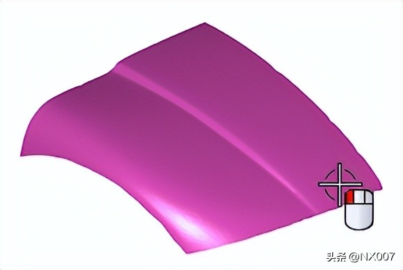 ug快速造面怎么做到延伸不变形,ug快速造面生成曲面