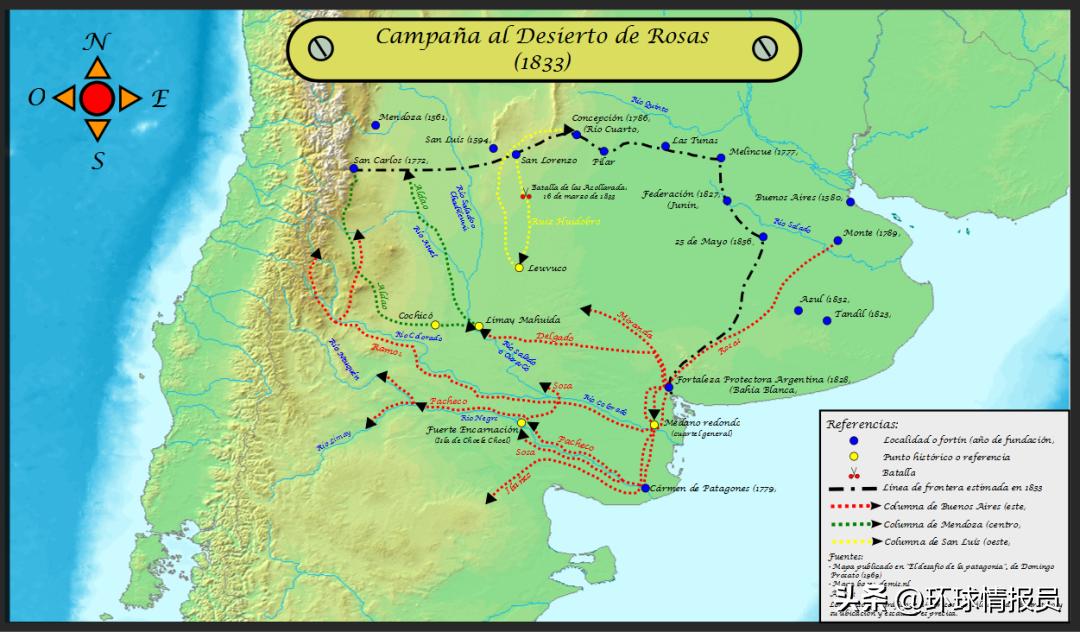 阿根廷“南进运动”，如何只用70年时间就实现领土面积翻倍？
