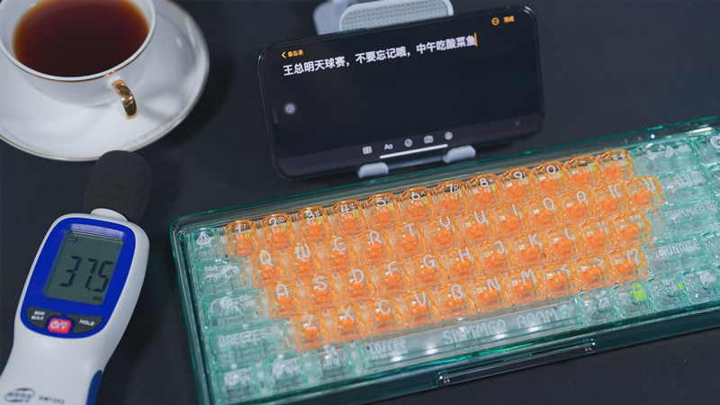 lofree洛斐机械键盘测评,洛斐全透明机械键盘