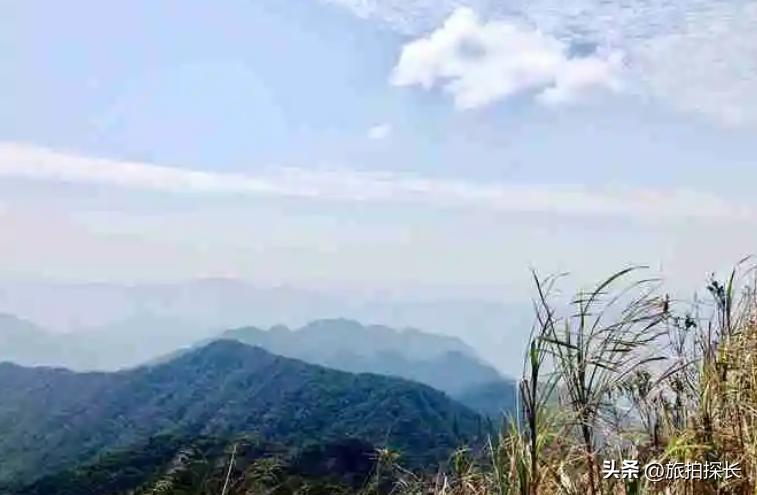 广州从化太平最高的山,从化最著名四座山峰