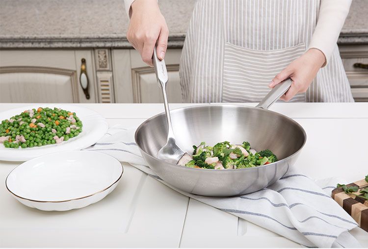 不锈钢锅也能做到不物理粘锅