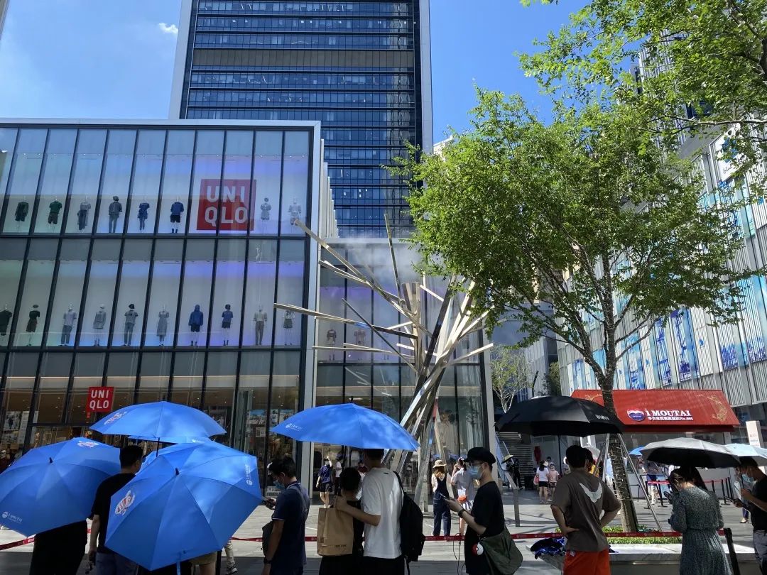 茅台冰淇淋深圳宣传,茅台冰淇淋排队情况