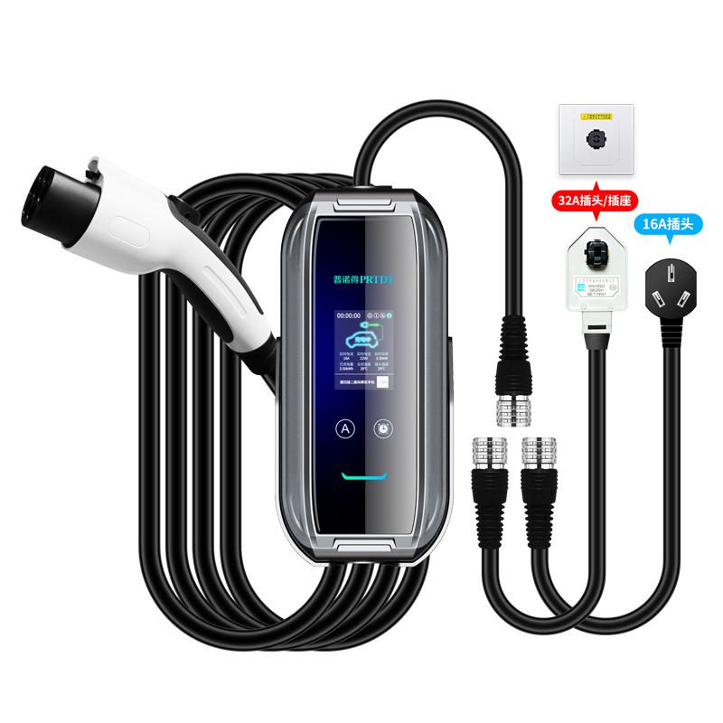 欧拉好猫随车充电器多少千瓦,欧拉好猫220v便携充电器多少w