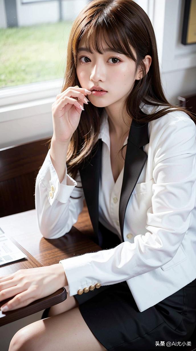 女神穿职业装壁纸,女神职业装壁纸