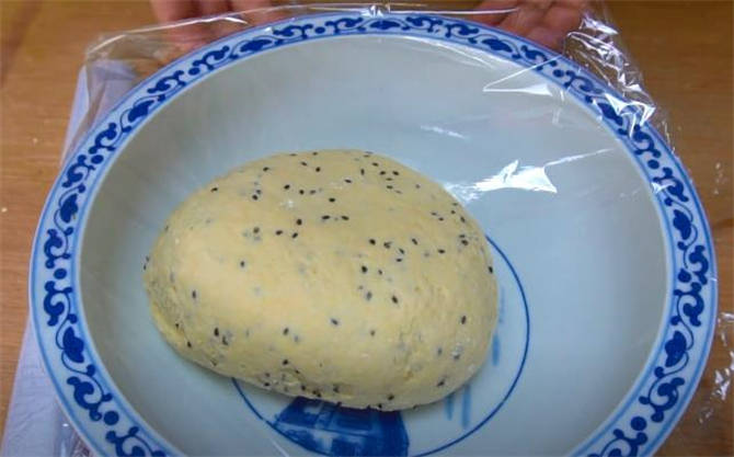 不空心的油条做法和配方的全过程,酥脆空心无铝油条预拌粉大袋1000g