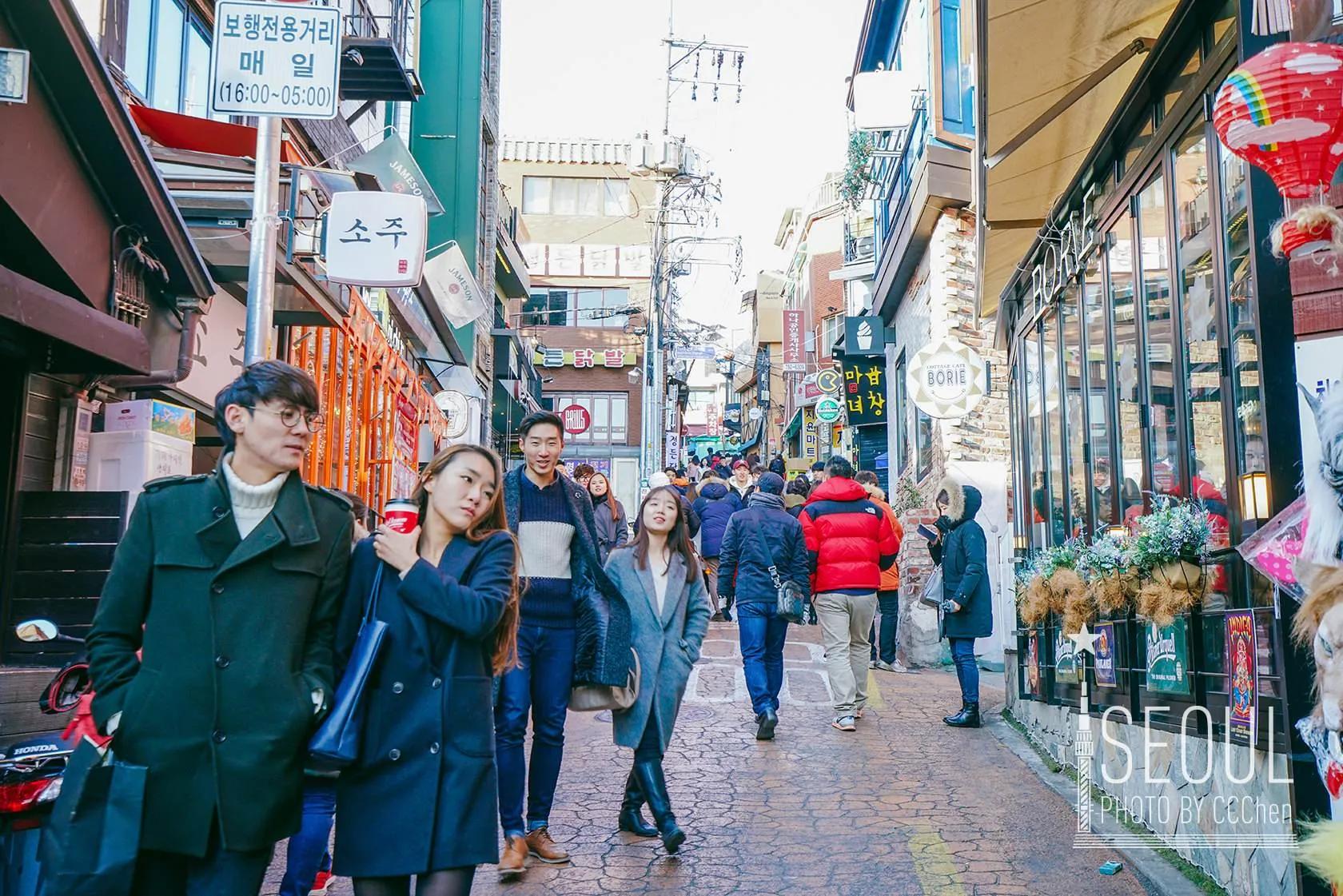 韩国梨泰院现场实景,韩国首尔梨泰院富人区别墅