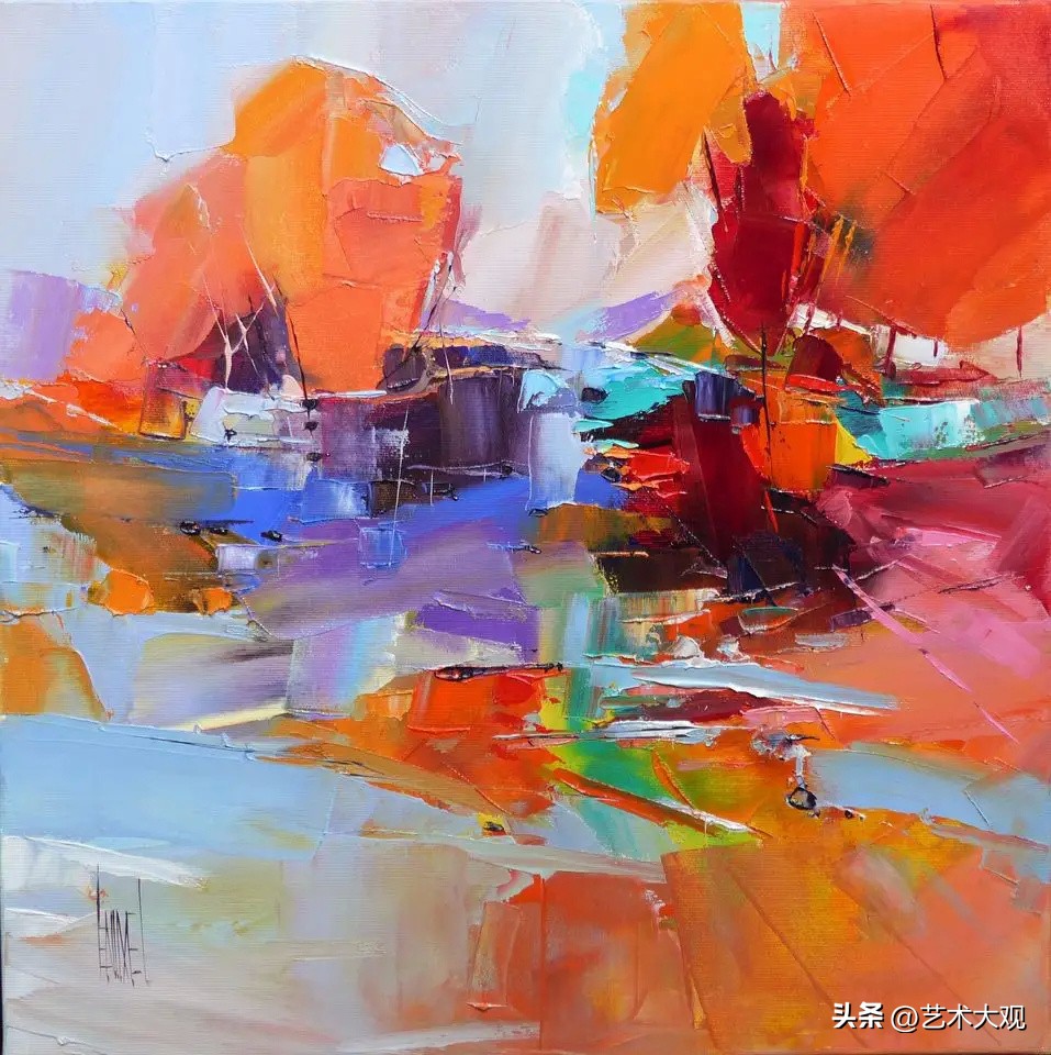 埃里克科佩尔风景油画作品欣赏,欧洲海滩风景油画作品欣赏