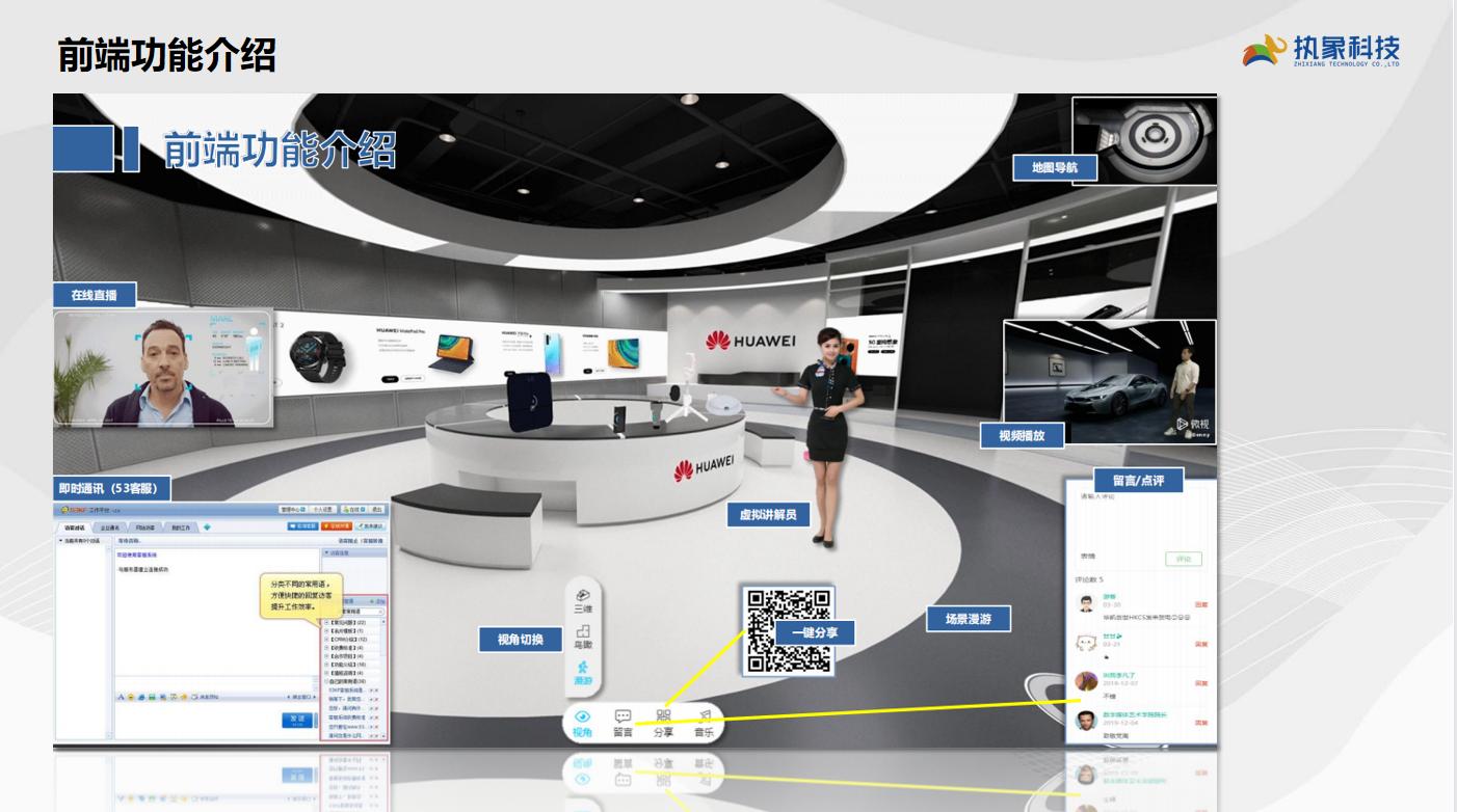 元宇宙开发3D/VR车展品宣土地买卖虚拟换装AI人脸识别