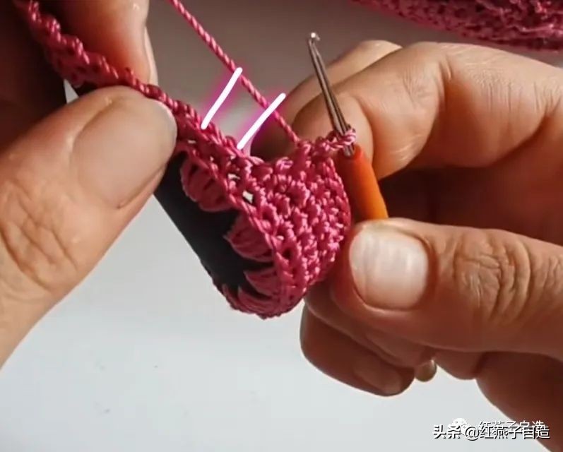 编夏天凉鞋,夏天冰丝线凉鞋镂空钩编教程