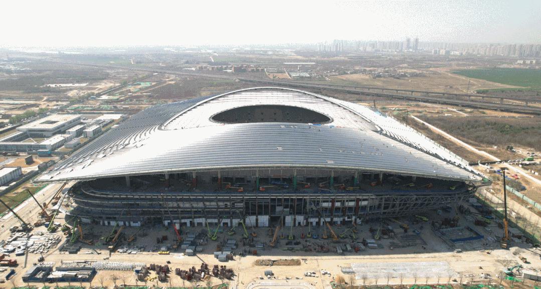 沣东足球运动公园何时开园,沣东足球中心周围规划