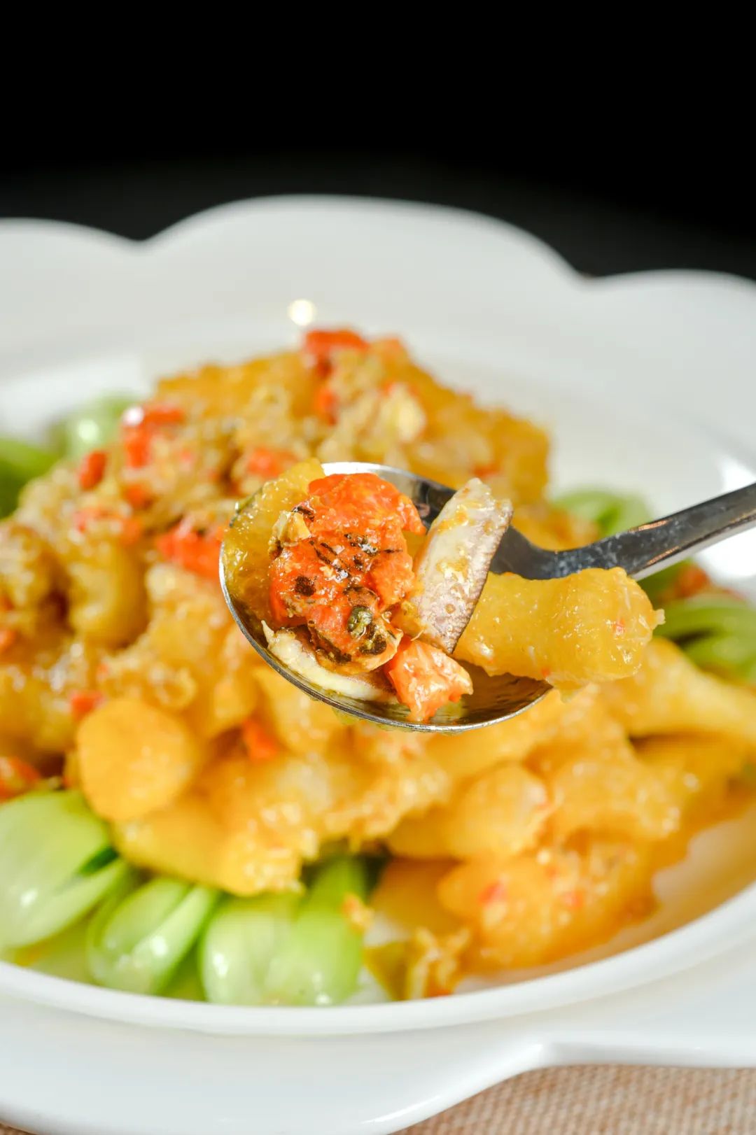 蟹粉鱼肚羹的做法,蟹粉鱼肚做法视频