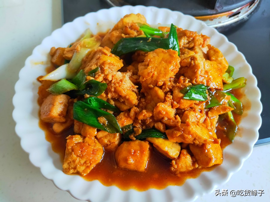 炒豆腐家常做法不放豆瓣酱,炒豆腐怎么才能入味