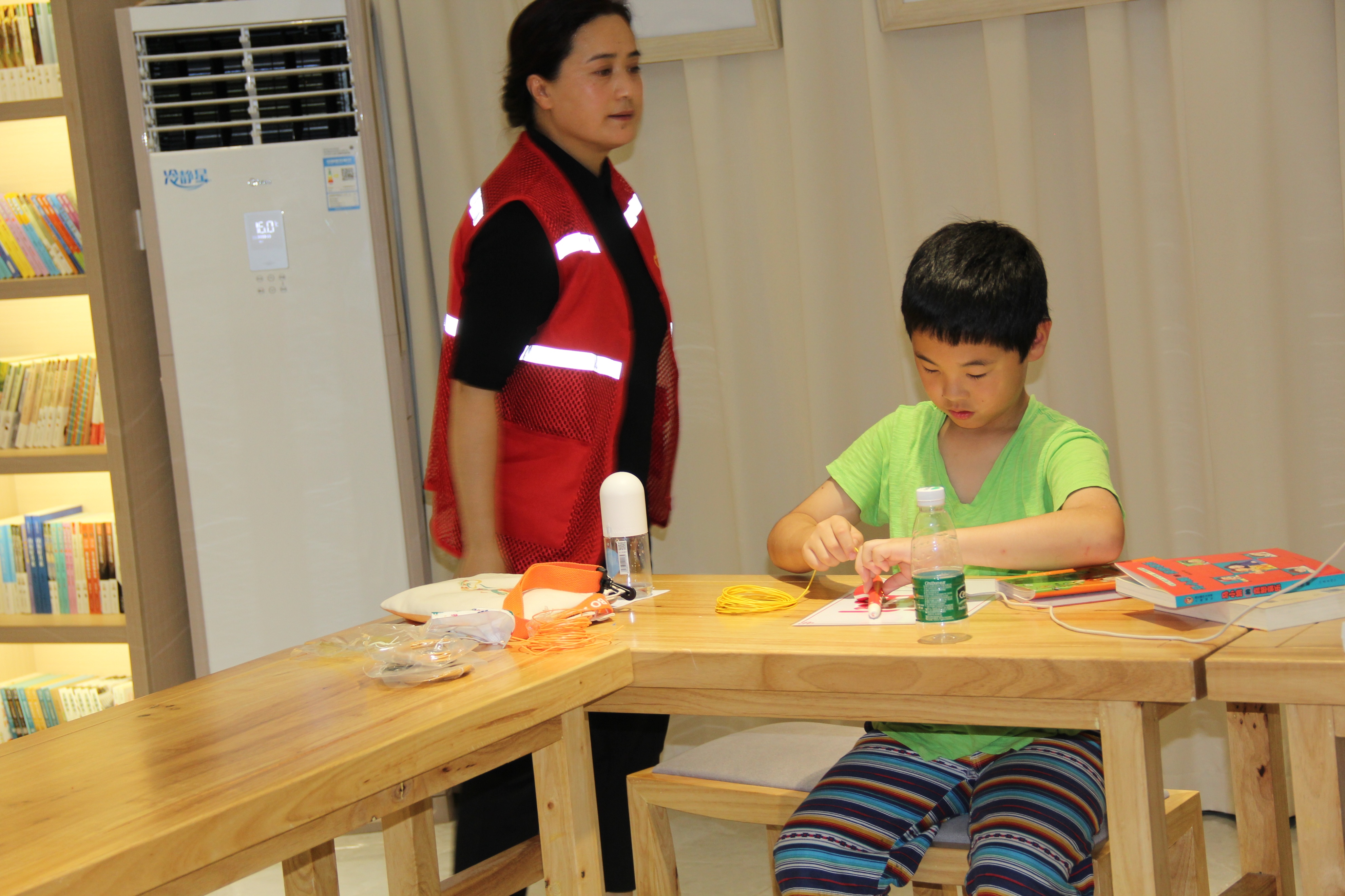 七彩市民学堂暑期夏令营科普实验课程（六）3D打印在台城学堂举行