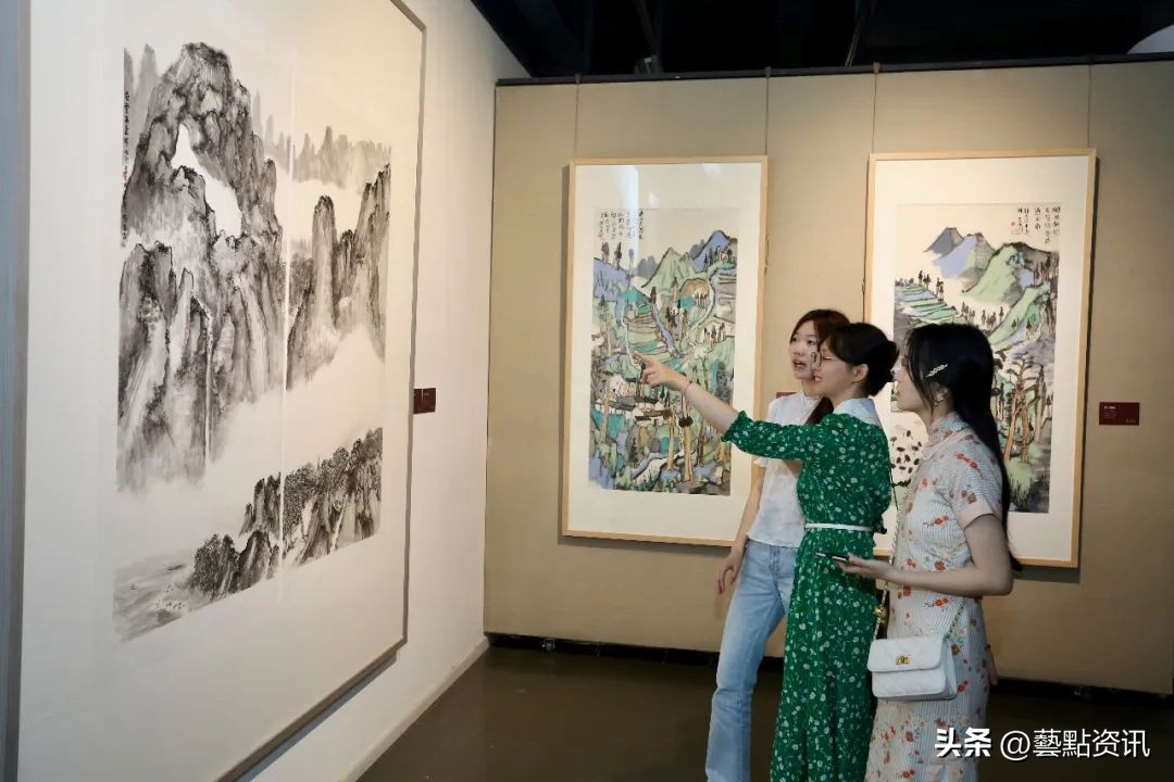 中国画名家邀请展在京隆重开幕,当代中国画实力派青年学术邀请展