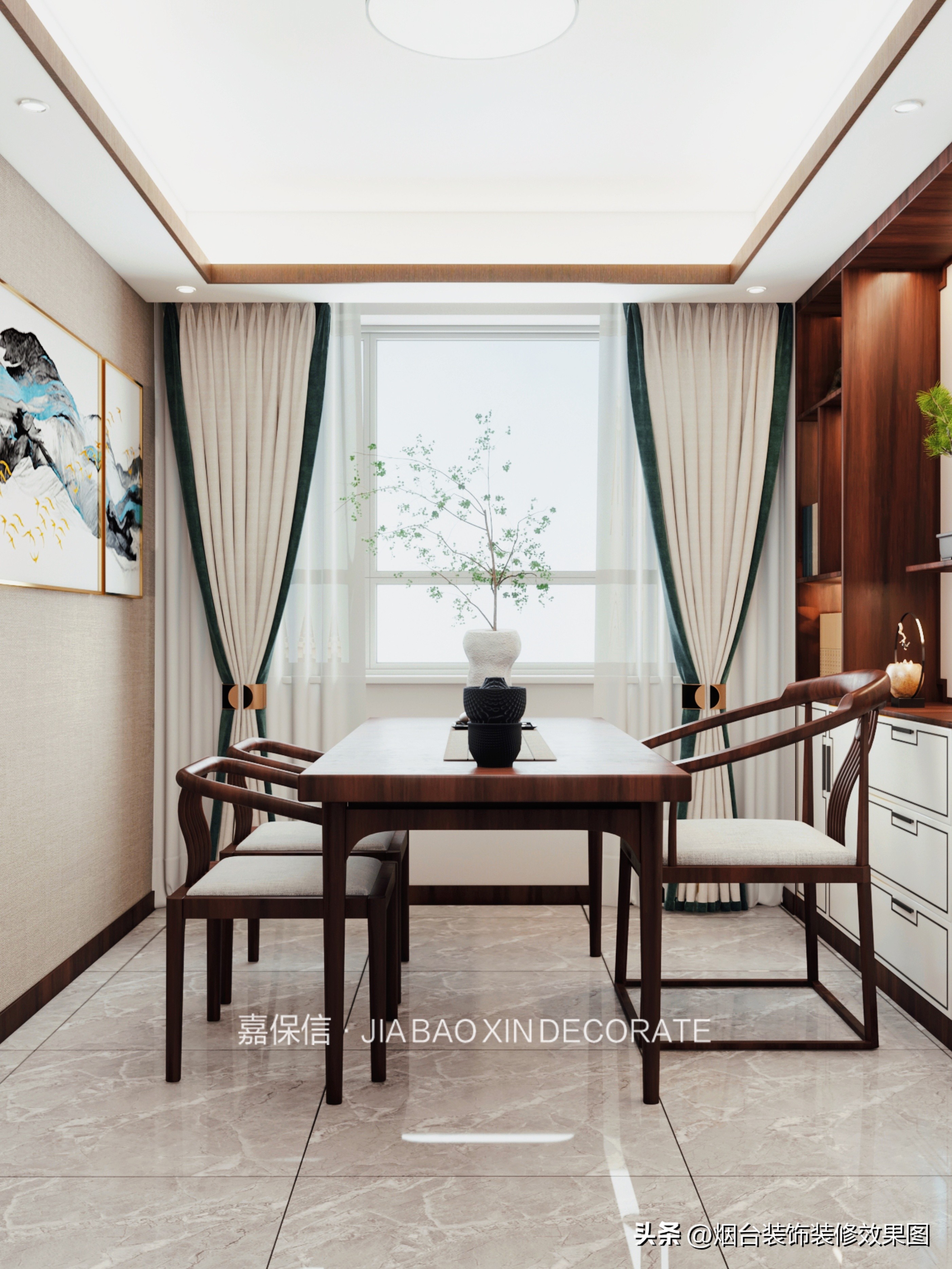 汤泉世家140平样板间,汤泉世家213平米别墅装修