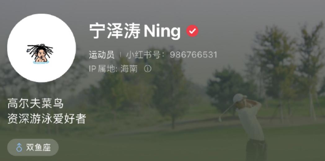 宁泽涛商业,宁泽涛账号