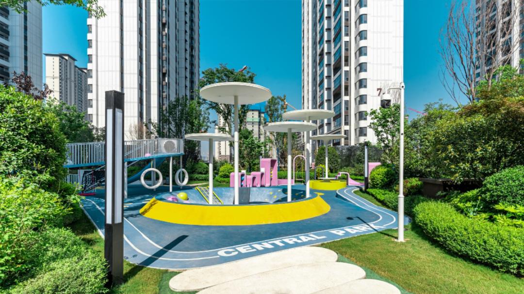 儿童活动区设计效果图,儿童活动区户外设计效果图