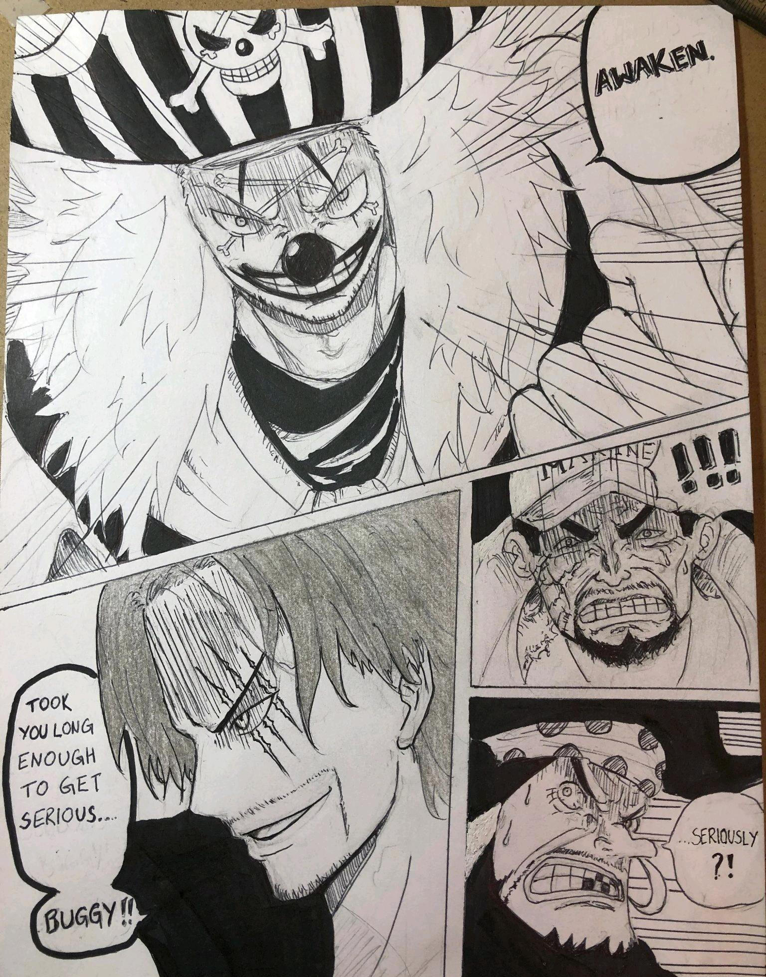 海贼王漫画巴基要争夺大秘宝,海贼王漫画千两道化巴基