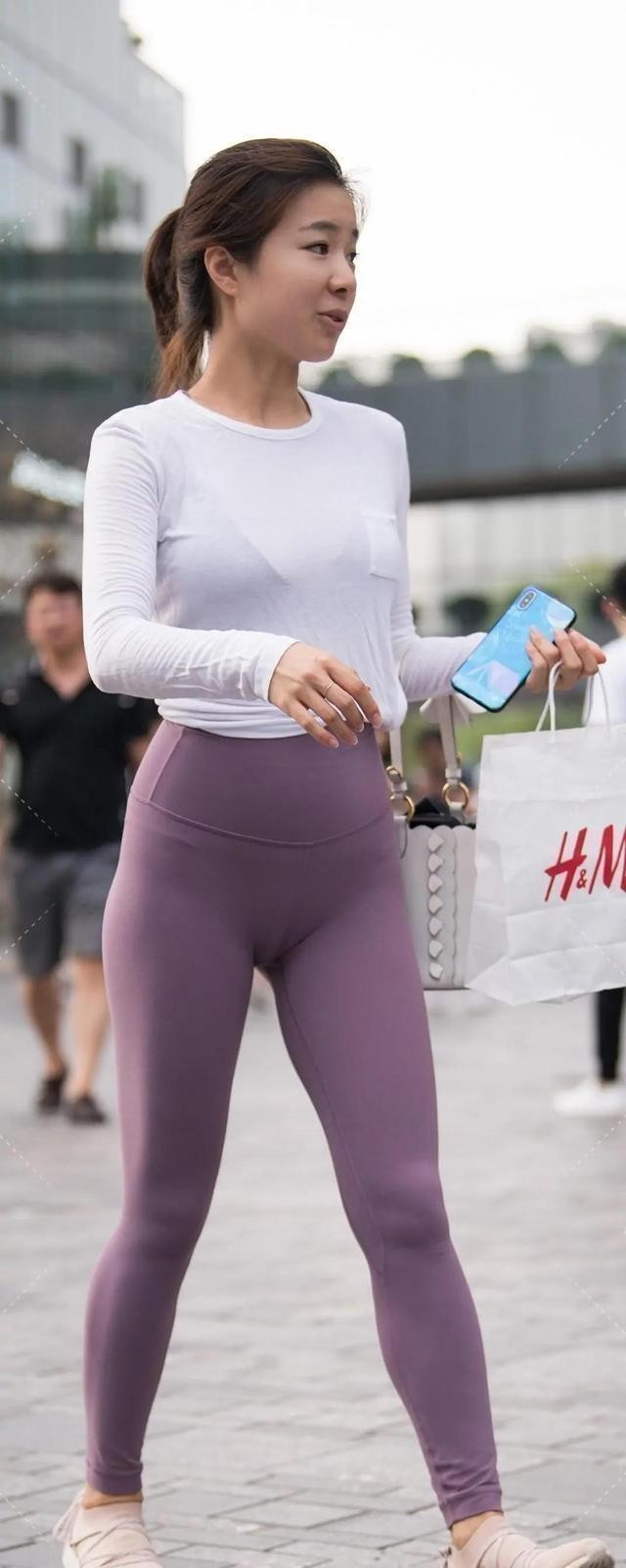 时尚减龄裤子洋气显瘦穿搭,气质鱼尾裤穿搭高级感