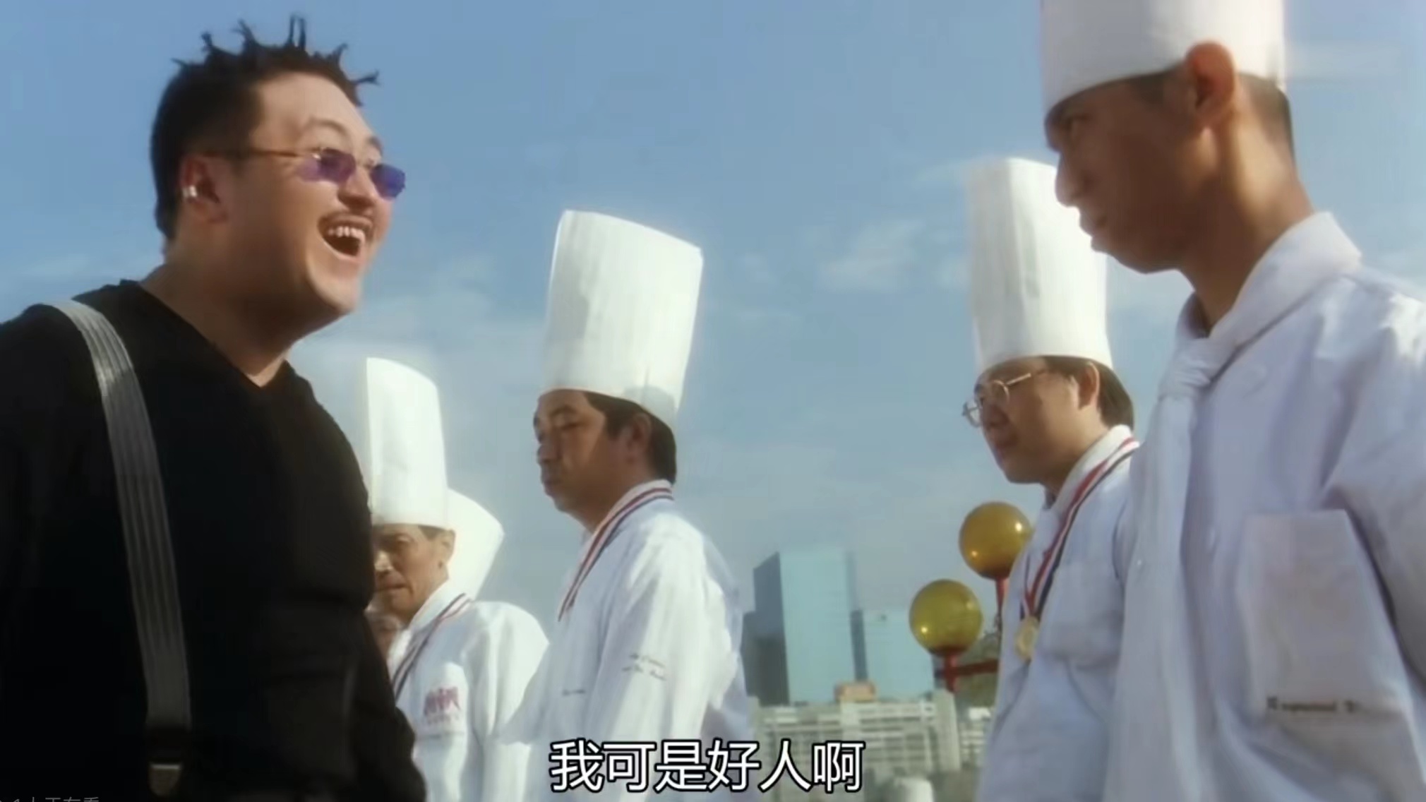 食神周星驰演员今昔对比,食神周星驰最后来的片段