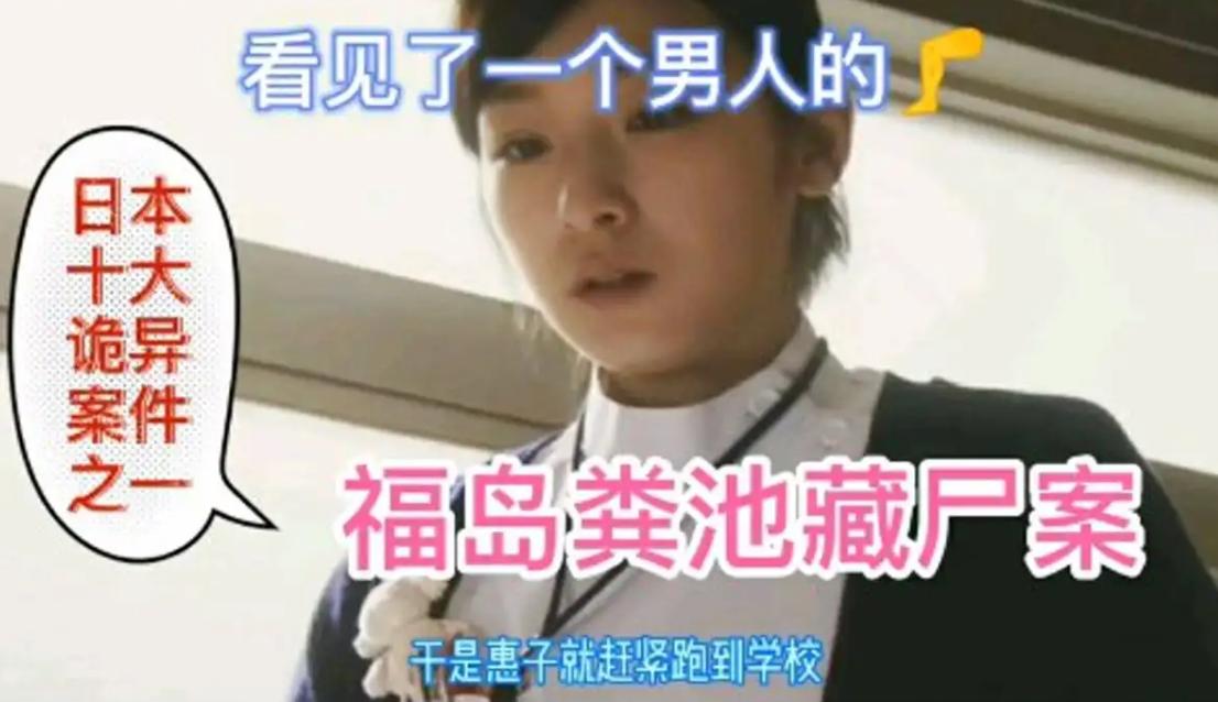 福岛厕所便池藏尸案真相,福岛女便池藏尸案