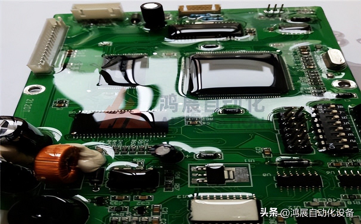 ab灌胶机家电控制器灌胶工艺-鸿展自动化