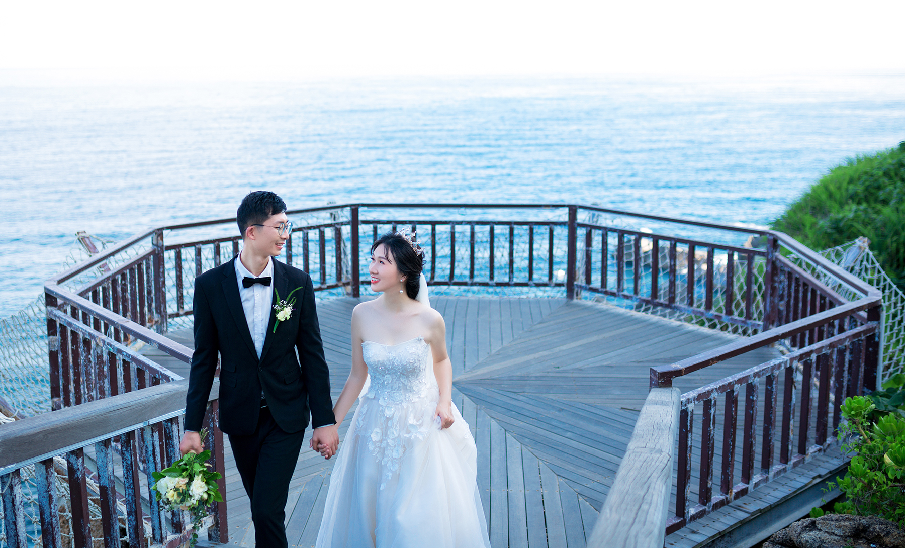 三亚拍婚纱照推荐哪些景点,三亚景点标志性婚纱照