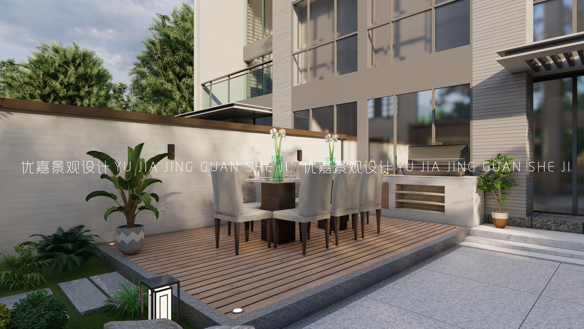 中式禅意庭院效果图,中式禅意小庭院效果图大全