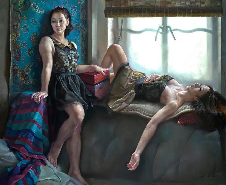 年轻漂亮女老师简笔画逼真,女教授工笔画欣赏