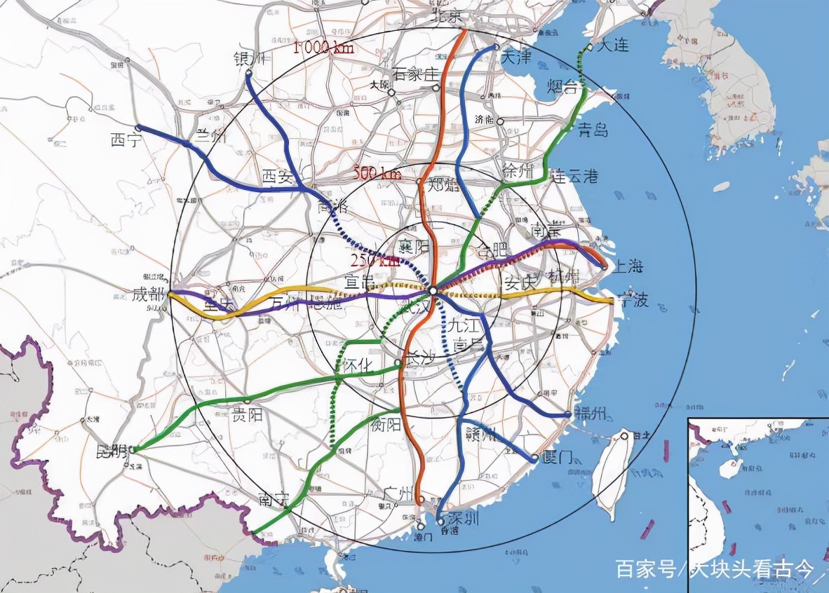 沪苏湖高铁规划车次,连通鄂豫皖高铁路线图