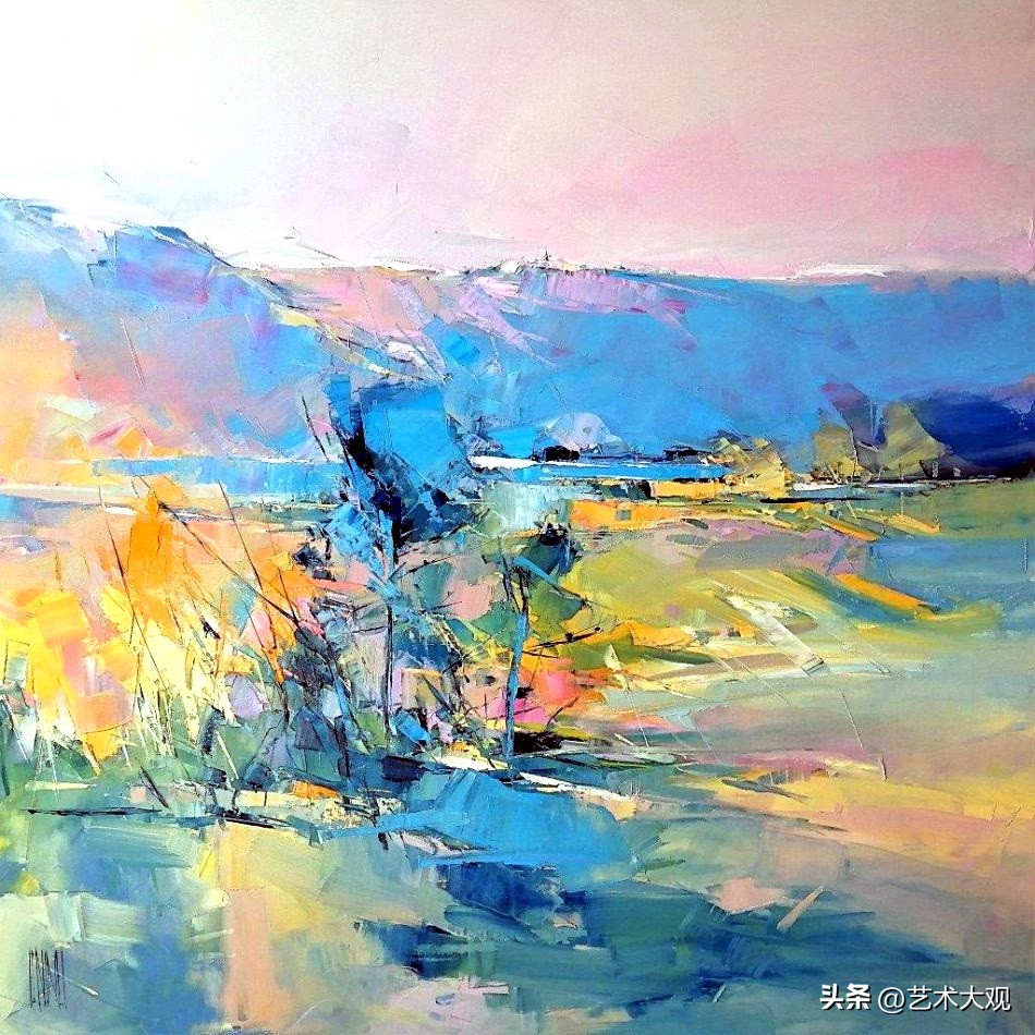 埃里克科佩尔风景油画作品欣赏,欧洲海滩风景油画作品欣赏