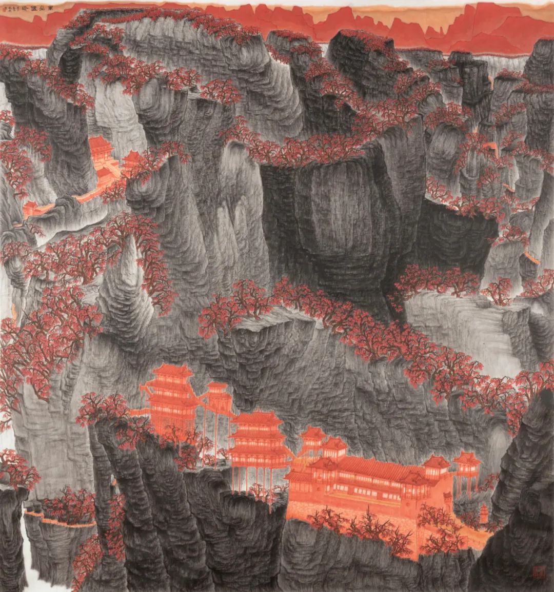 中国美术学院2021届硕士研究生毕业作品展,中国画篇