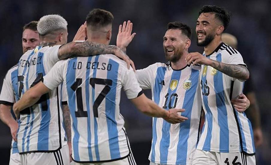 梅西单场6球纪录,梅西国家队102球全纪录