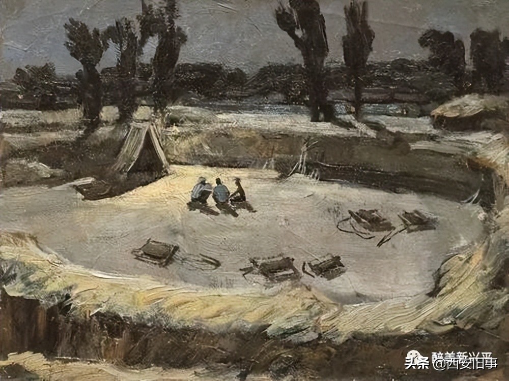 冯育斌：麦场上扬起的是生活的炊烟