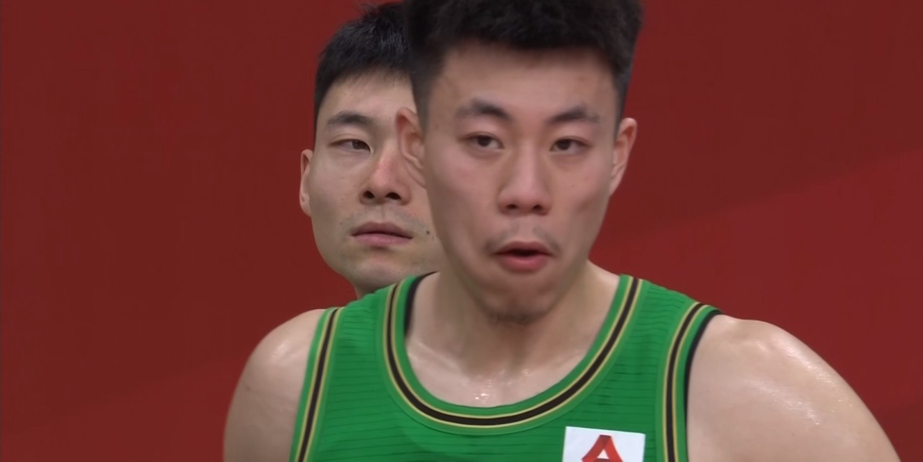 张镇麟4个三分郭艾伦反应,张镇麟46分辽宁加时险胜广东