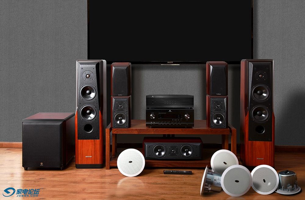 家庭影院合并功放与前后级功放,合并式功放可以做家庭影院