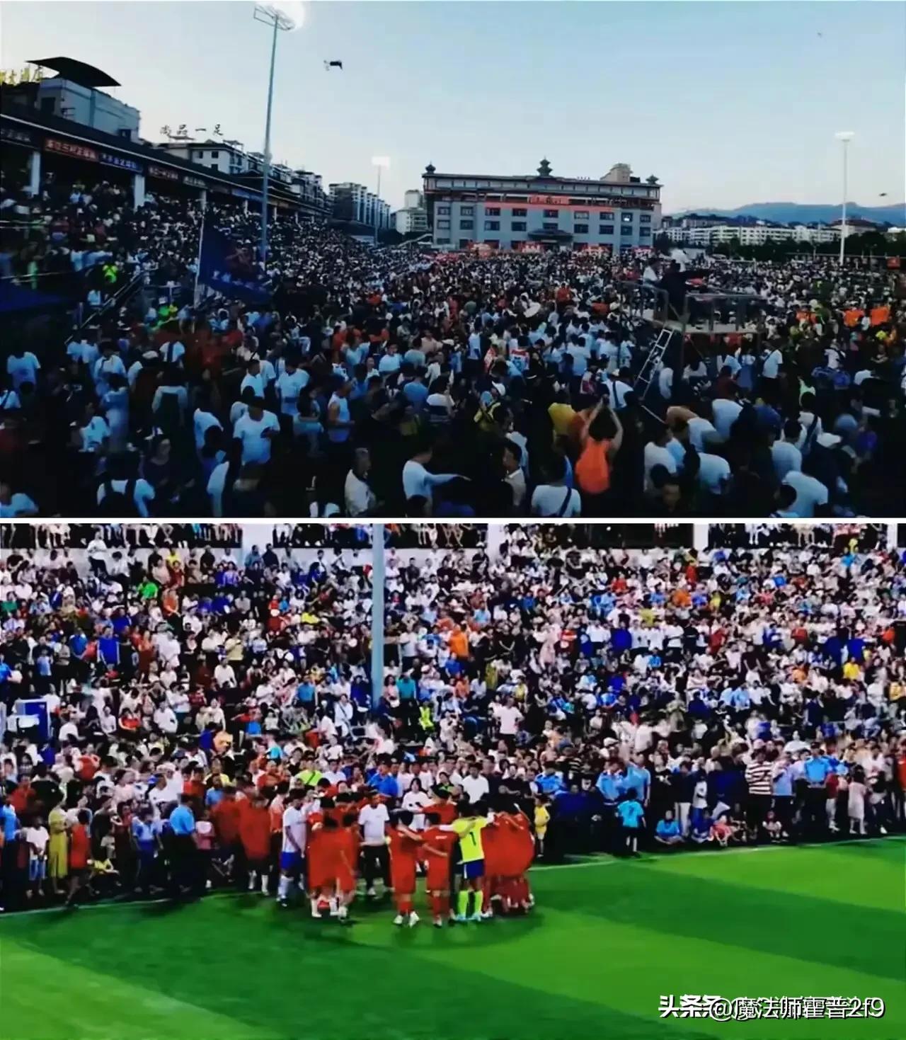 火爆全网的乡村足球赛,农村足球火了