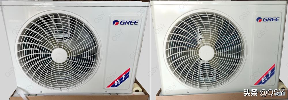 格力空调2024云锦柜外机拆解,格力云锦3匹立式空调拆解
