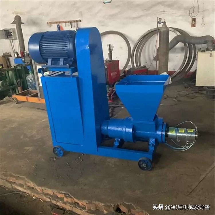 木炭机设备讲解,木炭机全套设备生产线