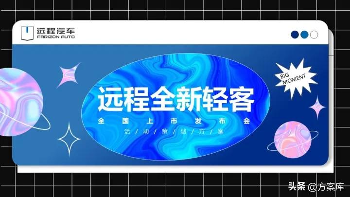 2022远程汽车新车上市发布会试驾活动策划方案