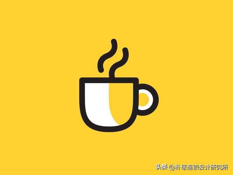简约有特的杯子元素主题logo设计分享