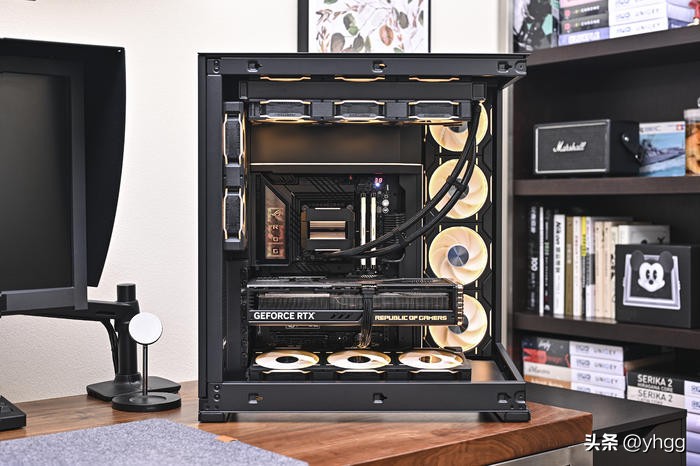 黑金全塔海景房——ROGZ790HERO+4080猛禽+追风者NV7装机展示