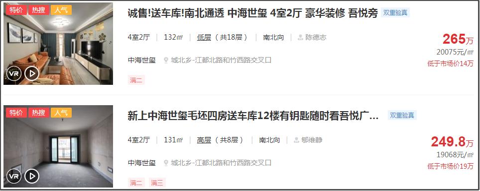 扬州2021房价下跌最惨名单,降价4000多业主砸售楼处