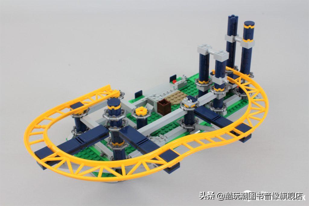乐高翻滚过山车开箱并拼装,乐高过山车10303开箱